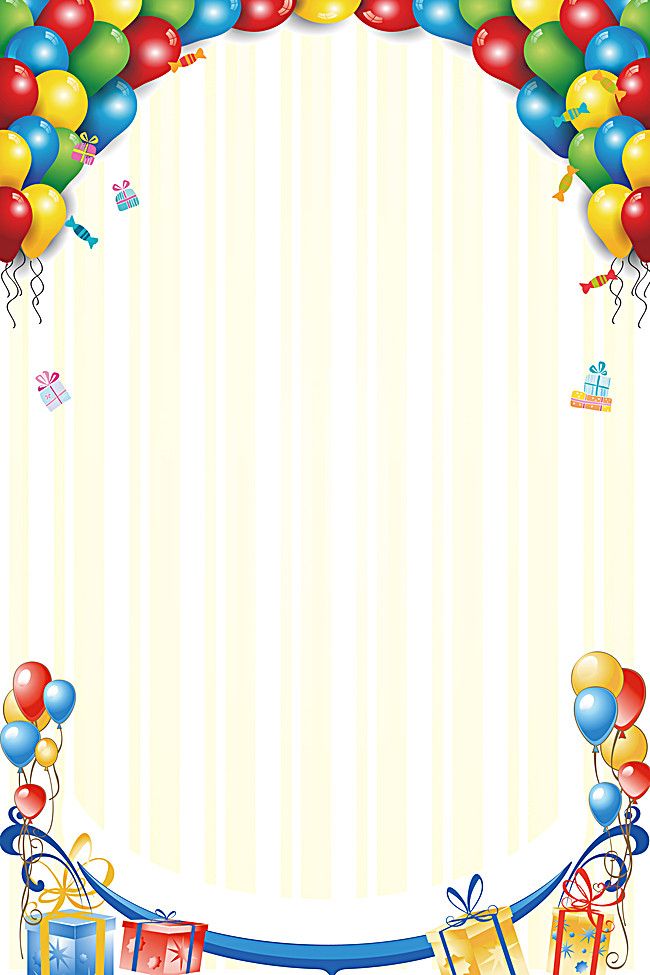 Arte pronta para aniversário